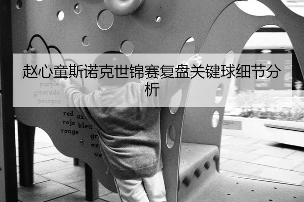 赵心童斯诺克世锦赛复盘关键球细节分析